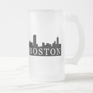 Boston horisont frostat ölglas