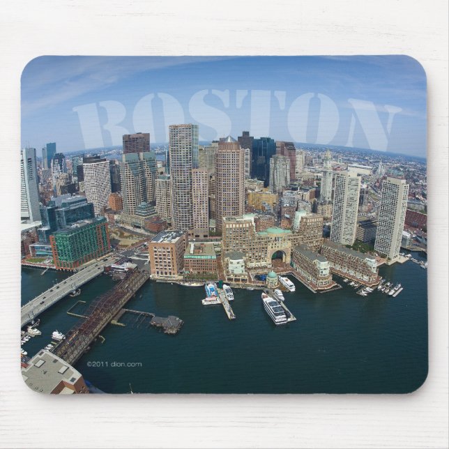 Boston horisont Mousepad Musmatta (Framsidan)