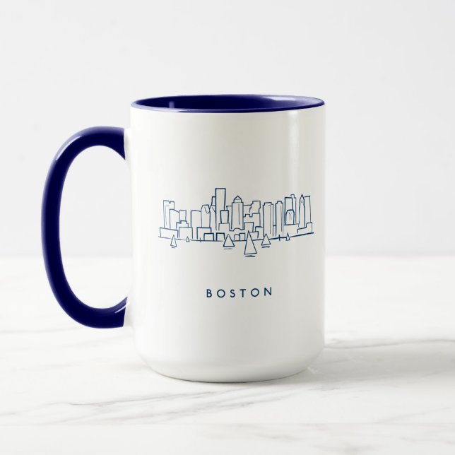 Boston horisont mugg (Vänster)