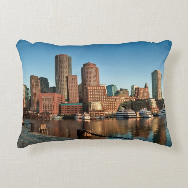 Boston horisont prydnadskudde (Framsidan)