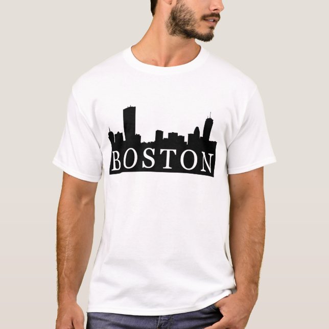 Boston horisont t shirt (Framsida)