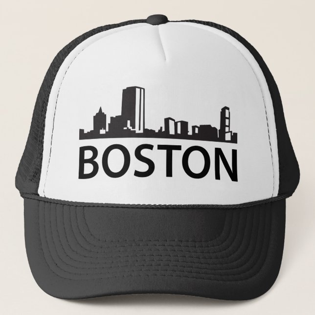 Boston horisont truckerkeps (Framsida)