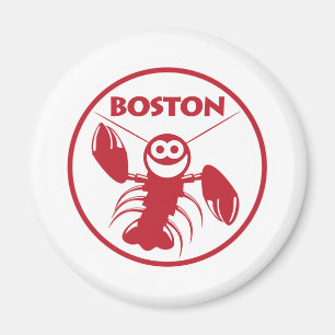 Boston hummer magnet