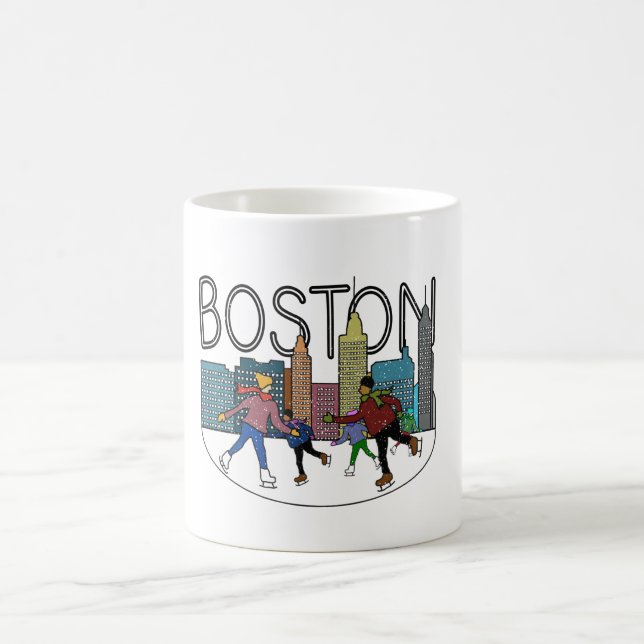 Boston Ice Skating Kaffemugg (Center)
