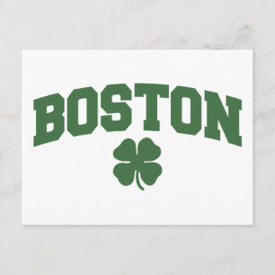 Boston (Irish Shamrock) Vykort