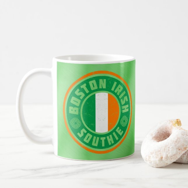 Boston Irish Southie Mugg (Med munk)