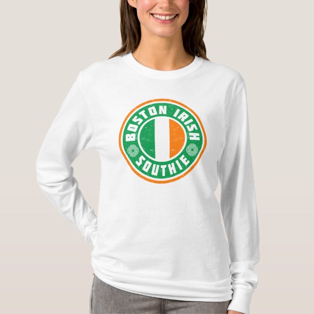 Boston Irish Southie Tröja (Framsida)