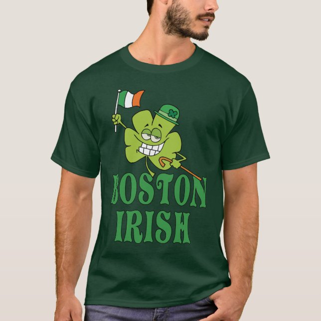 Boston irländareskjorta tee (Framsida)