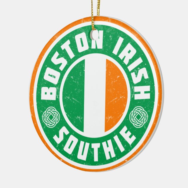 Boston irländsk Southie dekoration (Vänster)