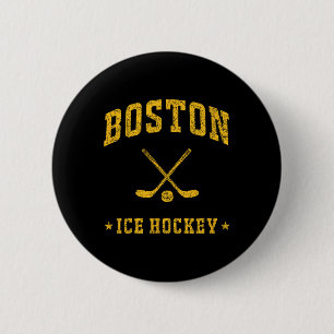 Boston ishockey vintage matchdag retro hockey kärl knapp