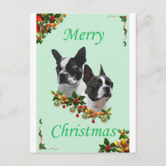 Boston-jul Helg Vykort