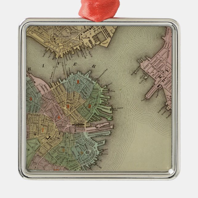 Boston Julgransprydnad Metall (Framsidan)