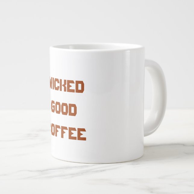 Boston-kaffe mugg jumbo mugg (Framsida höger)