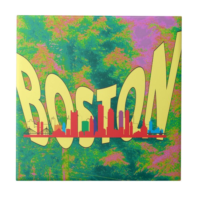 Boston Kakelplatta (Framsidan)