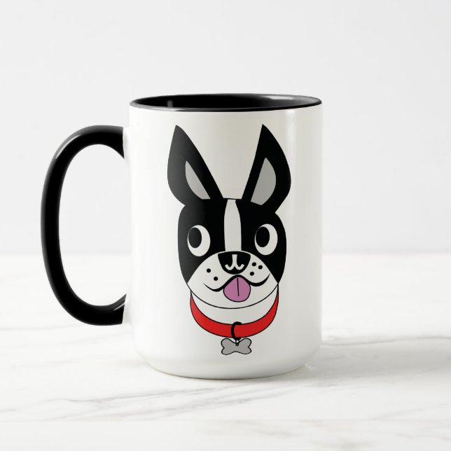 Boston Kärlek Bomb Coffee/Tea Mugg (Vänster)