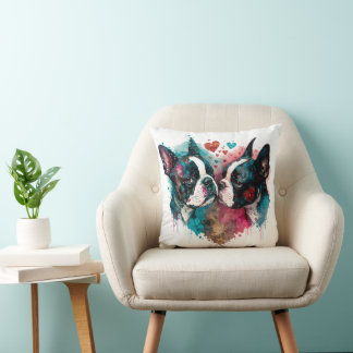 Boston Kärlek Kudde