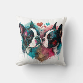 Boston Kärlek Kudde