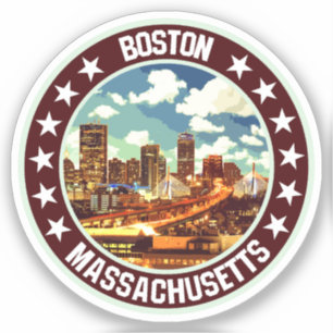 Boston Klistermärken