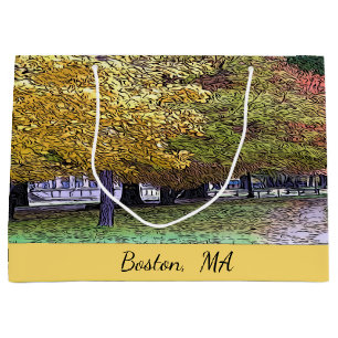 Boston konst för tecknad för MORSAnedgånglövve