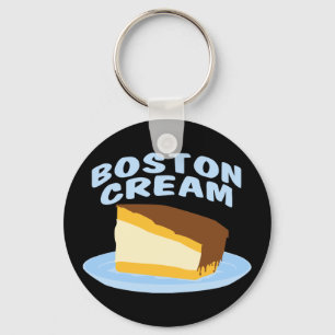 Boston kräm- paj nyckelring