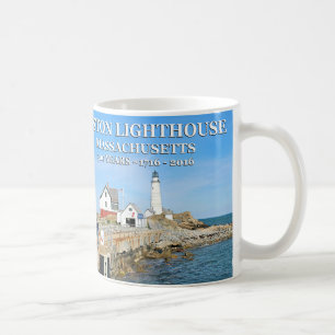 Boston Lighthouse, Massachusetts Kaffemugg