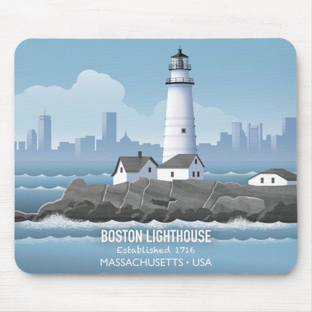 Boston Lighthouse Musmatta (Framsidan)