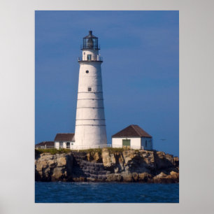 Boston Lighthouse Poster