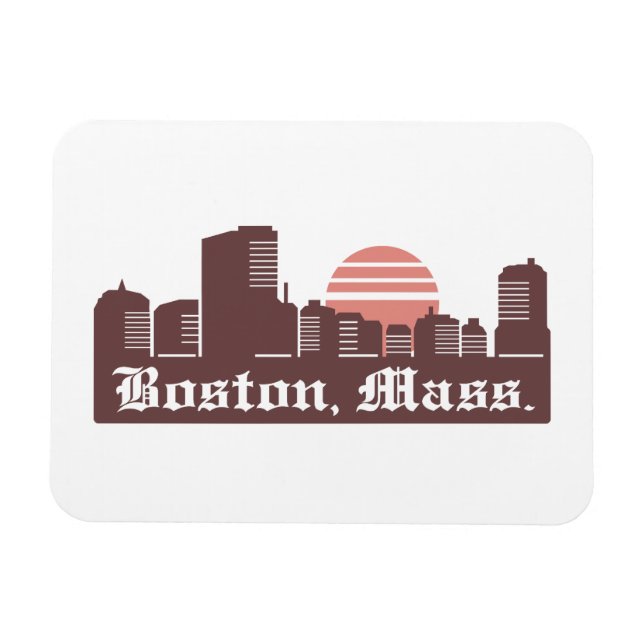 Boston Linesky Magnet (Horisontell)