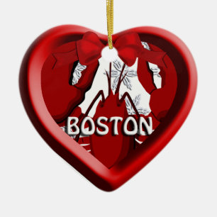 Boston Lobster Heart jul Ornament