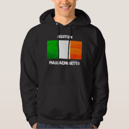 Boston MA Irländska stolthet T-shirt – Resa & Kult Hoodie
