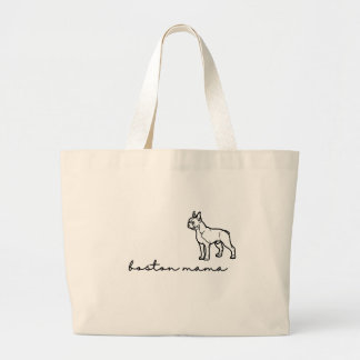 Boston Mamma Tote Bag Jumbo Tygkasse