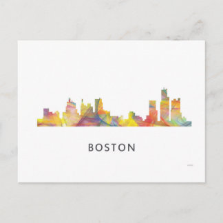 BOSTON MASS. SKYLINE WB1- VYKORT