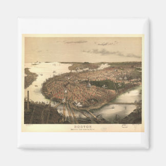 Boston, Massachusetts 1877 Magnet