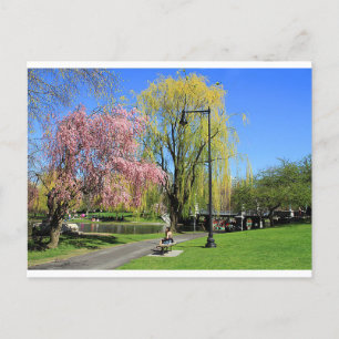 Boston, Massachusetts - Boston Gardens-postkort Vykort