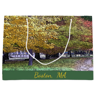 Boston, Massachusetts Fall Foliage