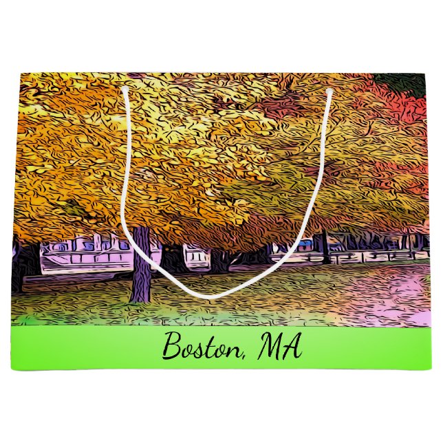 Boston, Massachusetts Fall Foliage (Framsidan)