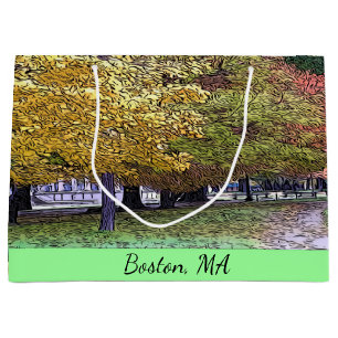 Boston, Massachusetts Fall Foliage