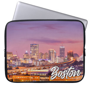 Boston, Massachusetts, Förenade Stater Laptop Fodral