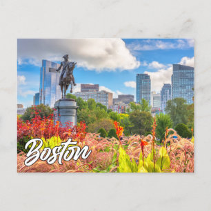 Boston, Massachusetts, Förenade Stater Vykort
