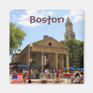 Boston Massachusetts fotografimagnet Magnet