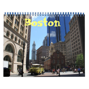 Boston Massachusetts-fotokalender Kalender