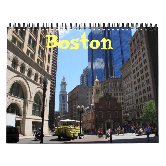 Boston Massachusetts-fotokalender Kalender (Omslag)