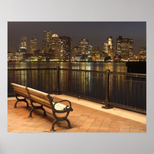 Boston Massachusetts horisont 3 Poster