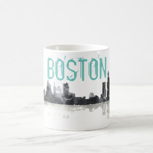BOSTON MASSACHUSETTS HORISONT - dricka muggen Kaffemugg