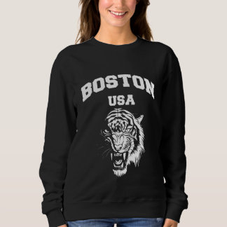 Boston Massachusetts Illustration with Vild Graphi T Shirt
