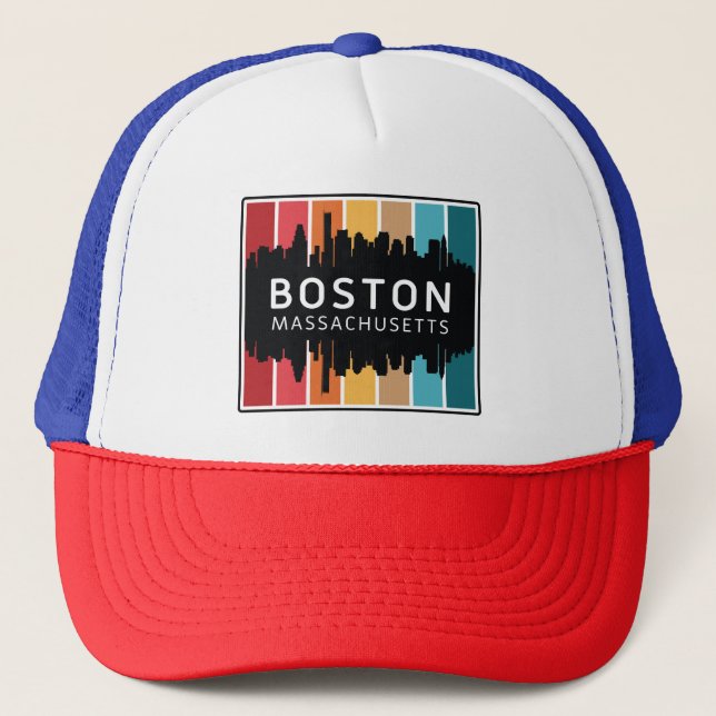 Boston Massachusetts Keps (Framsida)