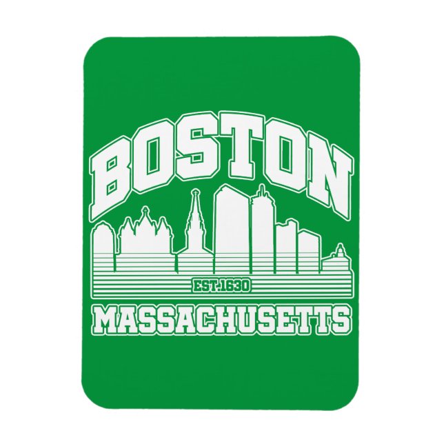 Boston,Massachusetts Magnet (Vertikal)