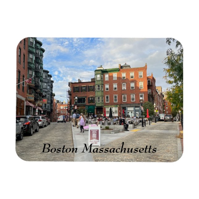 Boston Massachusetts Magnet (Horisontell)