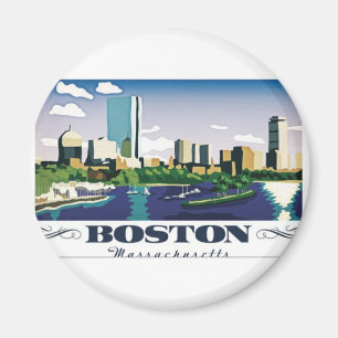 Boston Massachusetts Magnet