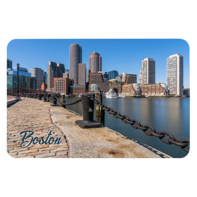 Boston Massachusetts Magnet (Horisontell)